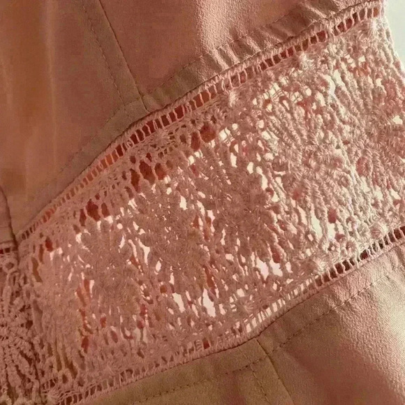 Forever 21 Pink Lace Cutout Waist Dress - Picture 10 of 10